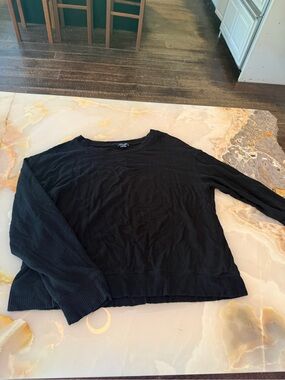 Splendid Black Crewneck Sweater